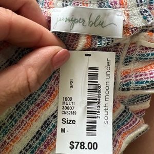 NWT Juniper Blu open leg pants